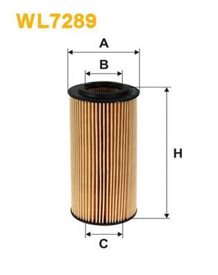 WIX FILTERS wl7289 -  Фильтр масляный двигателя